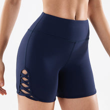 Load image into Gallery viewer, Copozz women sexy yoga shorts Soft spandex Athletic Breathable High Waist Jogger shorts for yoga Workout Leggings Fitness Gym