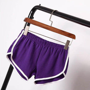 Short Deportivo Mujer Women Yoga Shorts Summer Striped Athletic Shorts Ladies Sport Running Fitness Jogging Clothes S-3XL