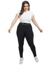 Load image into Gallery viewer, 5XL Women Plus Size Casual Legging Winter Lady Solid Black Jeggings Stretchy Fitness Leggings Large Size Running Sport Pant D30