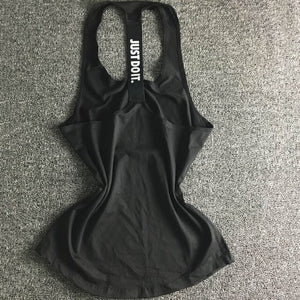 2019 Yoga Top Women Sexy Gym Sportswear Vest Fitness tight woman clothing Sleeveless Running shirt Quick Dry White Yoga Tank Top