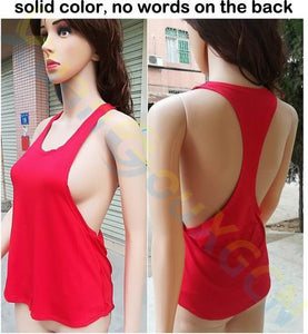 50pcs marathon Fitness running Workout Sleeveless T-shirt Tank tops lady sexy Clothes tight Yoga Singlets Gym sports vest Tunics