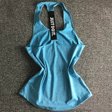 Load image into Gallery viewer, Yoga Top Women Gym Sports Vest Sleeveless Shirts Tank Tops Sport Top Fitness Women Running Clothes Singlets