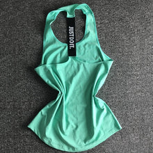 Load image into Gallery viewer, Yoga Top Women Gym Sports Vest Sleeveless Shirts Tank Tops Sport Top Fitness Women Running Clothes Singlets