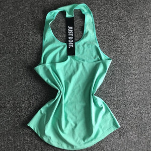 Yoga Top Women Gym Sports Vest Sleeveless Shirts Tank Tops Sport Top Fitness Women Running Clothes Singlets